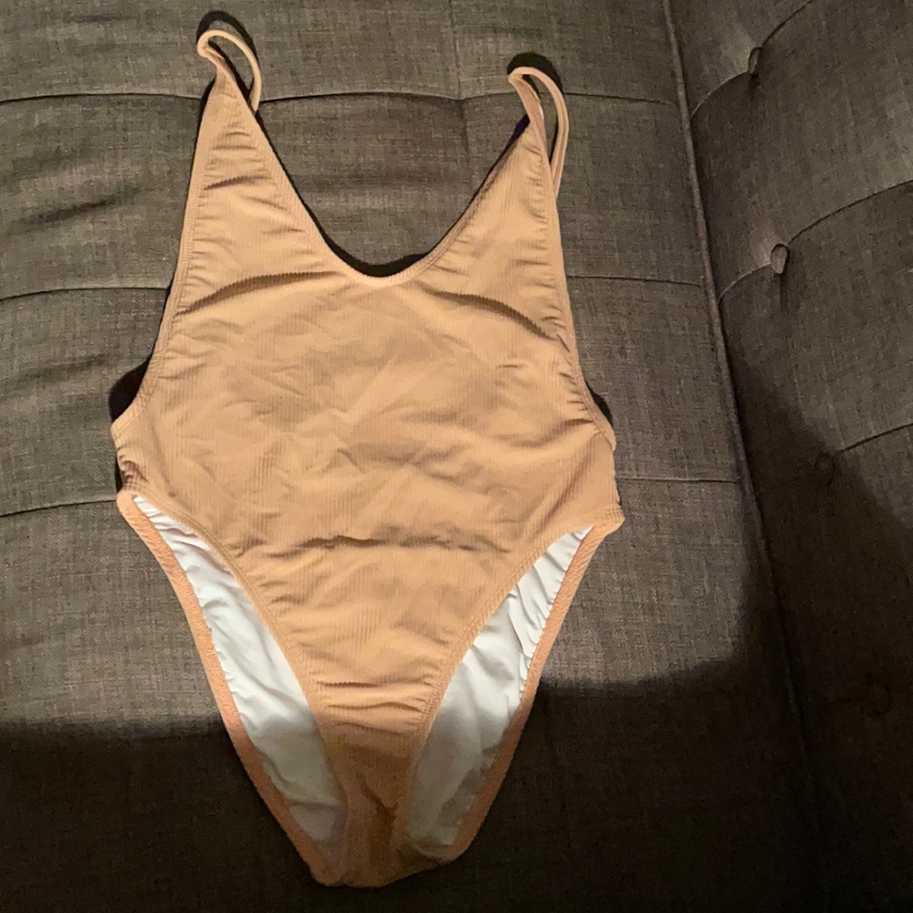 💥 BLOW OUT SALE 💥 Mara Hoffman one piece swimsuit open back peach